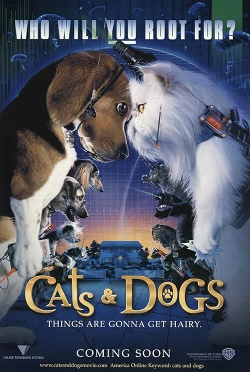 Cats & Dogs film posteri
