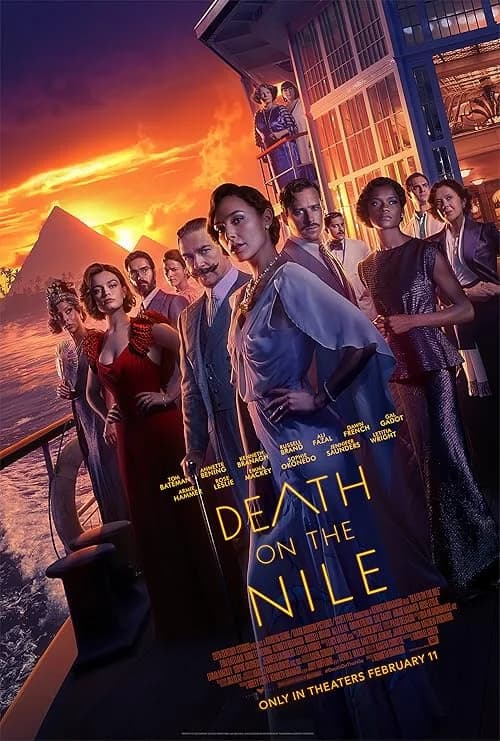 Death on the Nile film posteri