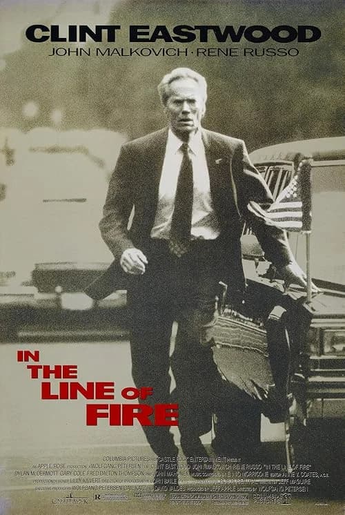 In the Line of Fire film posteri