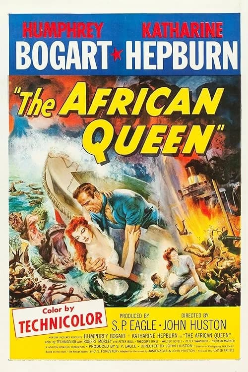 The African Queen film posteri