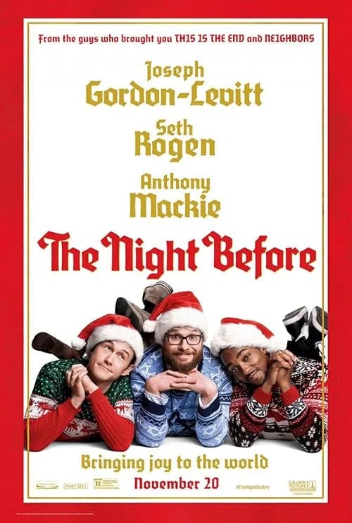 The Night Before film posteri